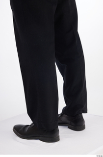 Urien black oxford shoes black suit pants dressed formal leg…